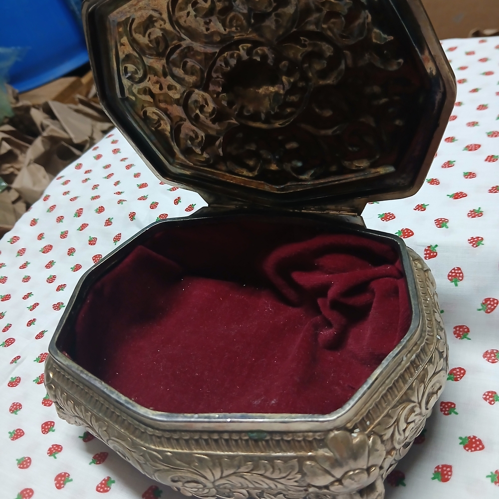 Silver Trinket Box